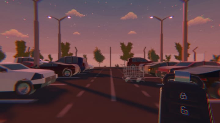 A Dream About Parking Lots Is Surreal Therapy for Petrolheads