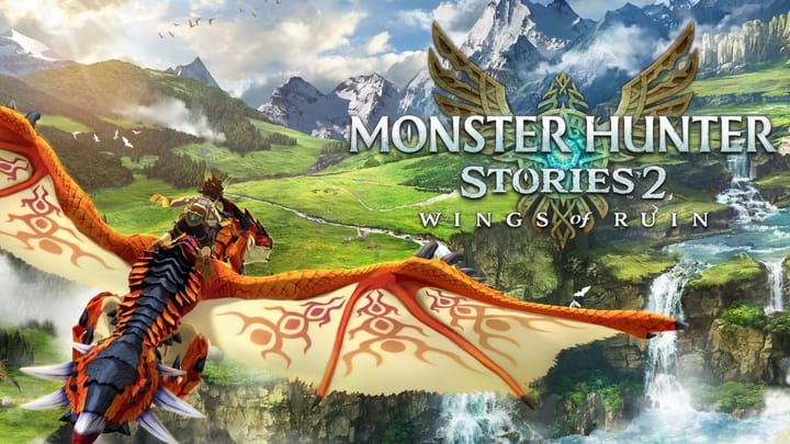 Young character riding an orange and black dinosaur