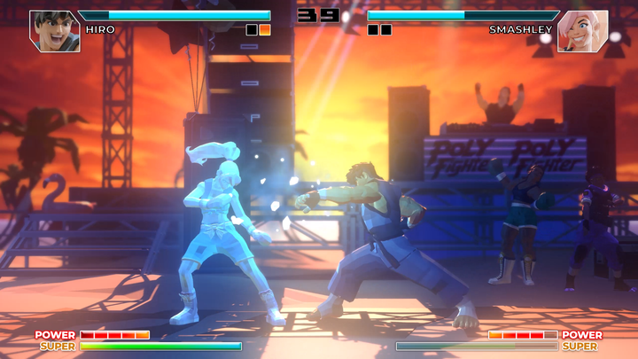 Poly Fighter Is a Roguelike Fighting Game With a Retro Aesthetic