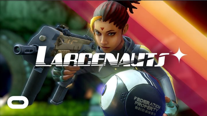 Woman holding a gun in one hand, package in anothjer