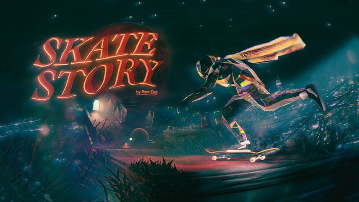 Skate Story Is An Absurdly Stylish Skating Game